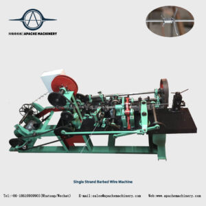 Single Strand Barbed Wire Machine